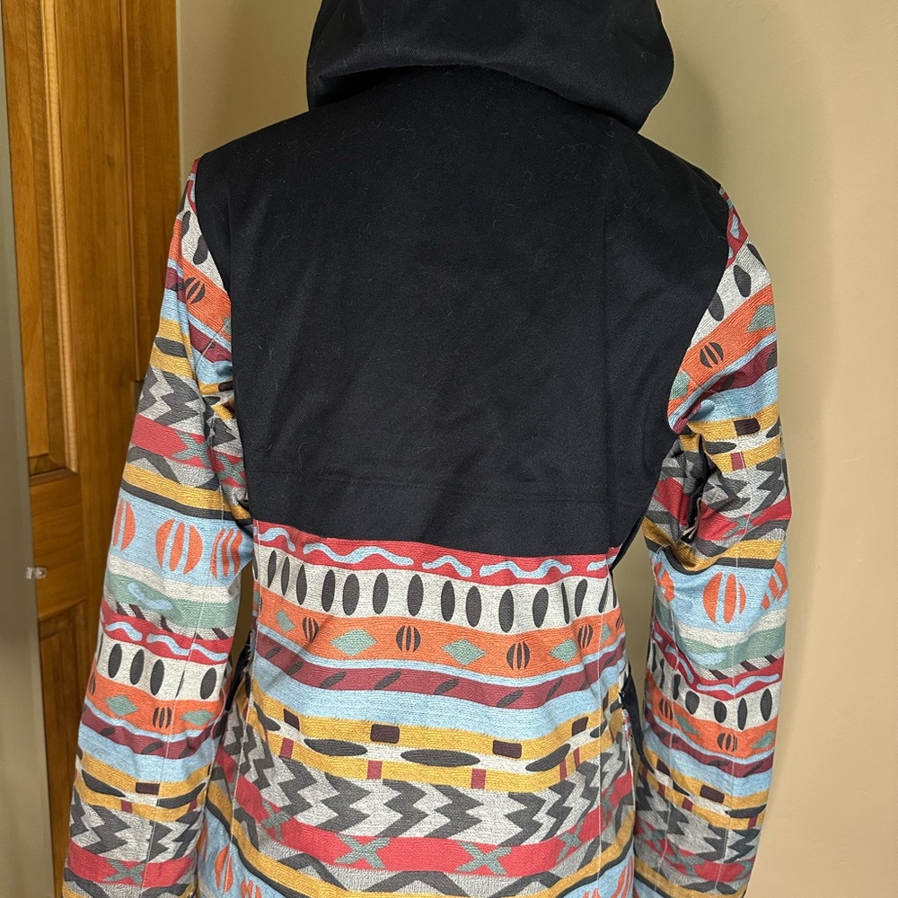 Roxy Multicolor Patterned Ski Jacket - image 3